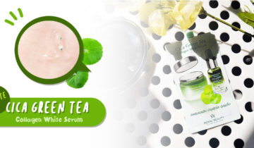 Review : เซ็ทไอเท็มปกป้องผิวหน้า จาก PM2.5 ในราคาหลักร้อยบาท กับ Royal Beauty Cica Green Tea Serum